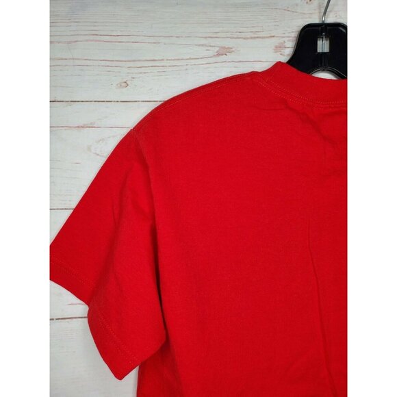 Alstyle Apparel & Activewear USMC Bravest Of The Brave Semper Fi Med Red T Shirt - Picture 7 of 10